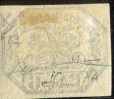 意大利古城邦-教皇国 1852/1864 - 一辆汽车，轮胎和油箱都已加满，新轮胎。 - Sassone 7A #1.0