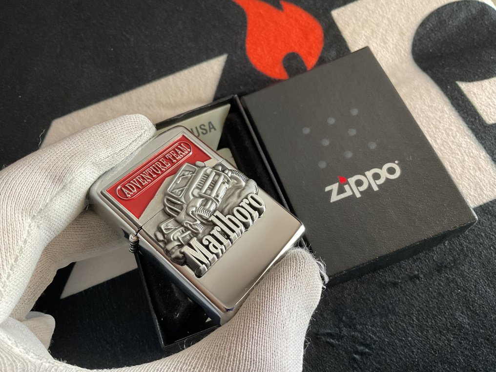 Zippo - Marlboro adventure team - Lomme-lighter - Chrome #2.1