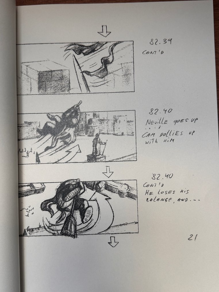 Harry Potter and The Sorcerer's Stone - Storyboards - Quidditch Graphics - Warner Bros. #4.3