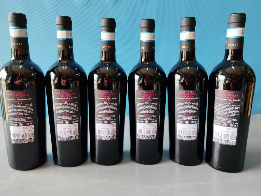 2020 Santi, Solane Valpolicella Ripasso - Veneto - 6 Flessen (0.75 liter) #3.1