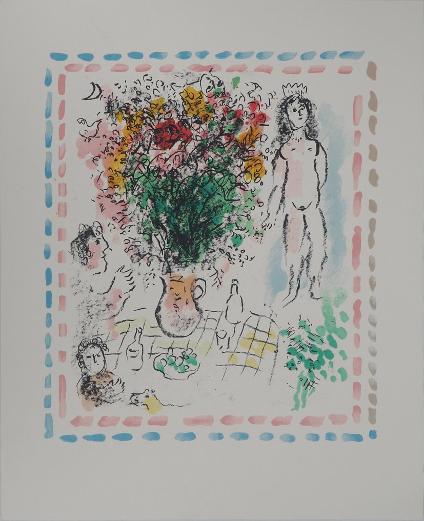 Marc Chagall (1887-1985) - Le Bouquet de la Reine #1.0