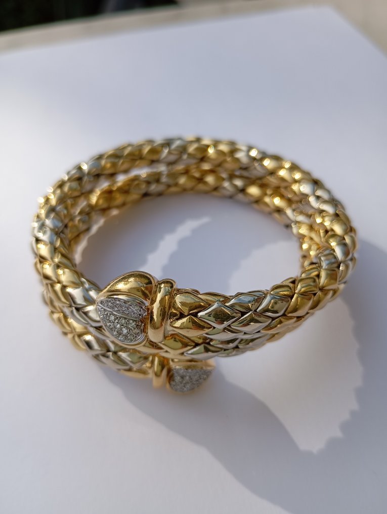 Chimento - 手镯 - 18K包金 黄金, 白金 #3.2