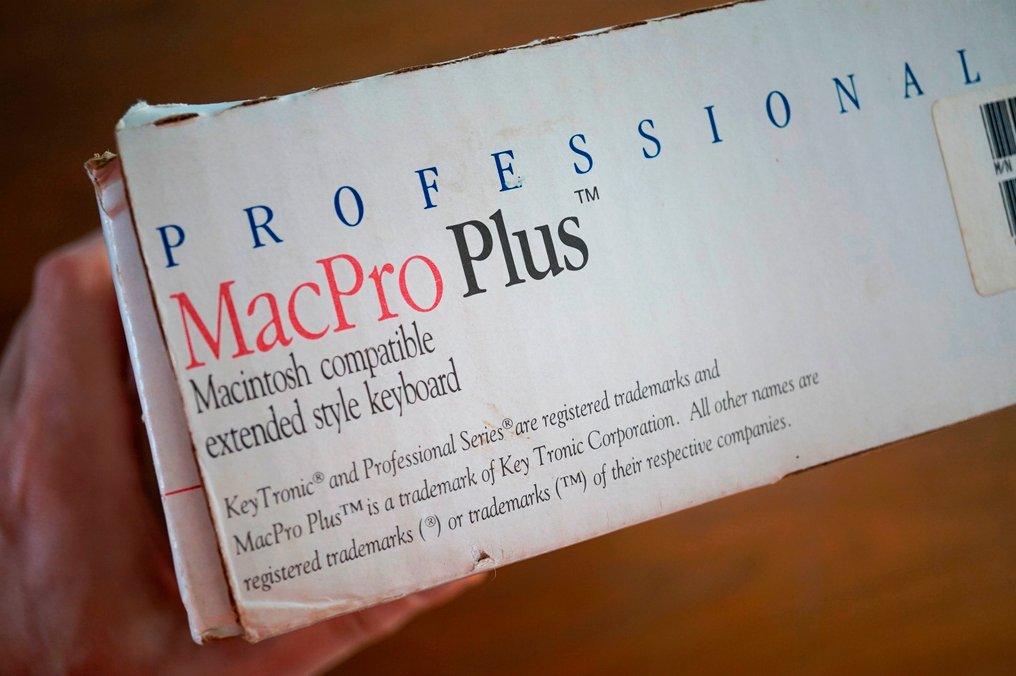 Apple BOXED "ADB" Keyboard MacPro Plus – Key Tronic - Macintosh - Στην αρχική του συσκευασία #2.1