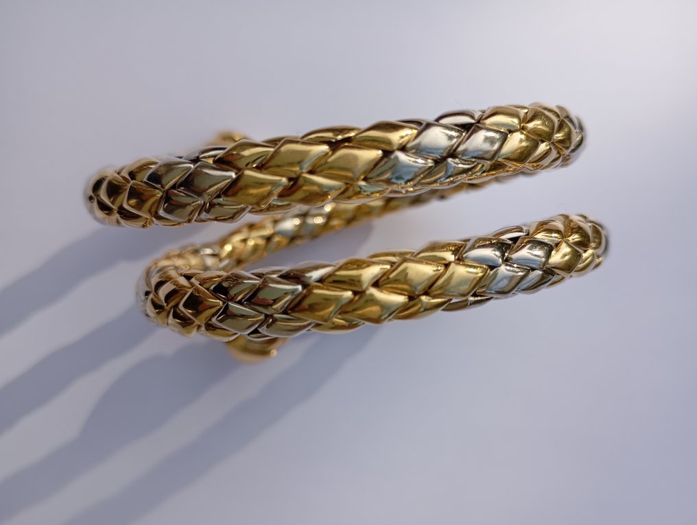 Chimento - 手镯 - 18K包金 黄金, 白金 #4.3