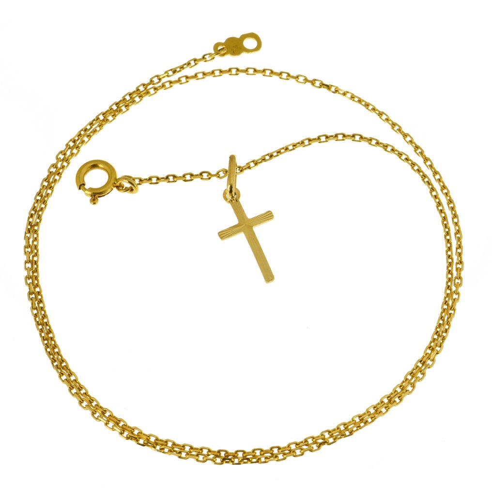 Collana con ciondolo - 18 carati Oro giallo #1.0