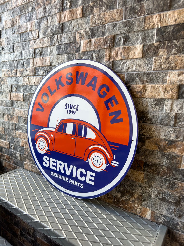 Sign - Volkswagen - XL Volkswagen SERVICE GENUINE PARTS #2.1