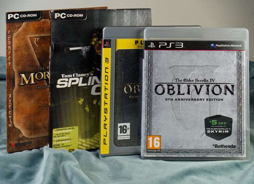 Microsoft, Sony - Playstation 3 (PS3) - and PC - Morrowind 