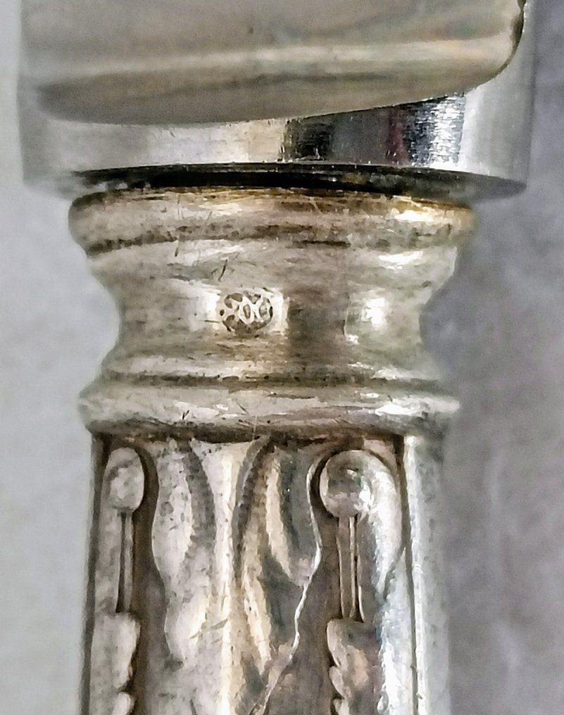 Six Large Size Table - Conjunto de facas de mesa - .800 prata #2.1