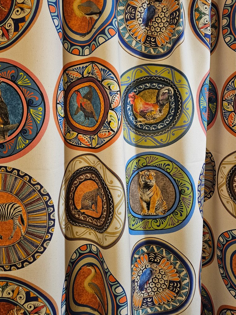 300x280厘米！全新 Tessuto 限量版独家系列“Pottery dream”天然棉布 - Artmaison 独家 - 纺织品  - 300 cm - 280 cm #4.3