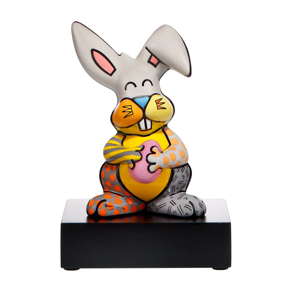 Romero Britto (1963) - Grey Rabbit #1.0