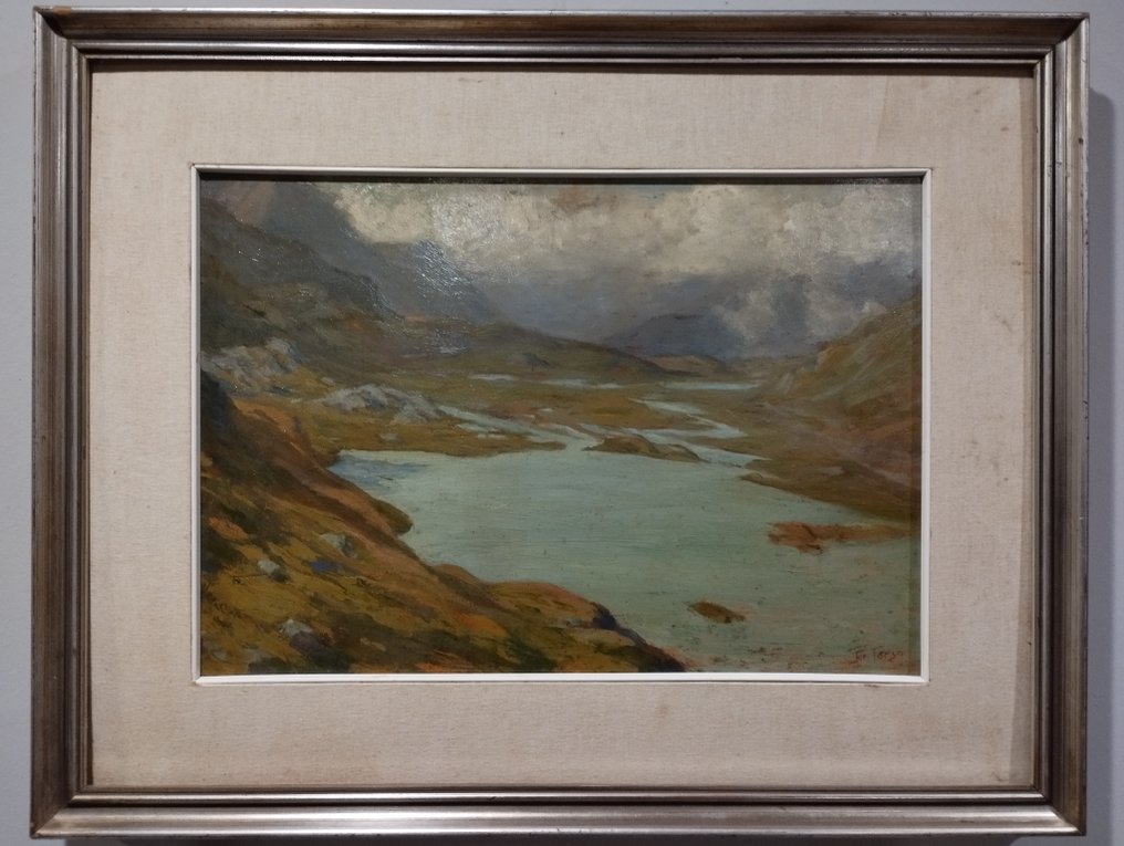 Alessandro Del Torso (1883-1967) - Lago alpino #1.0