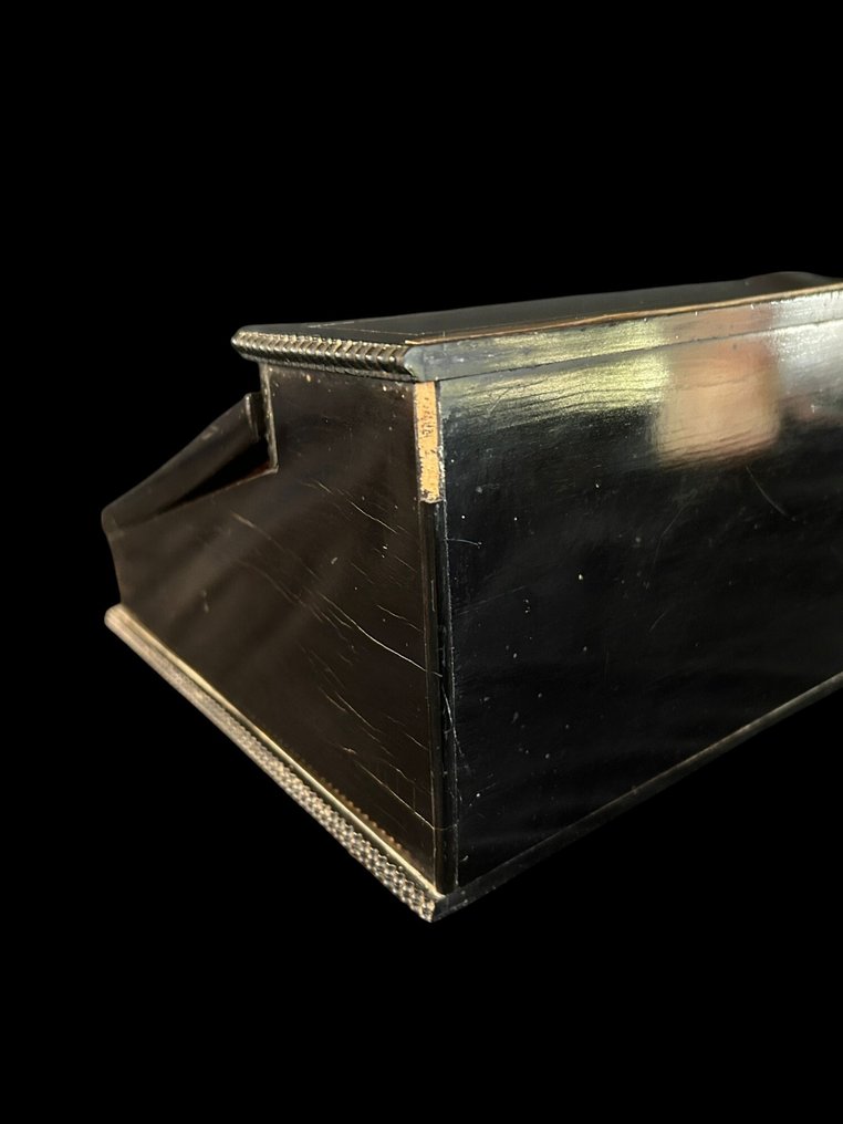 书写斜面 - 木, 黄铜 - 书写台，盒子 #3.2