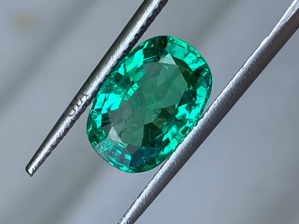 1 pcs  Πράσινο Σμαράγδι  - 3.12 ct - Gemological Institute of America (GIA) #1.0