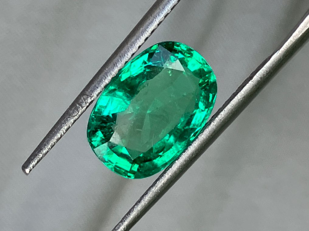 1 pcs  Πράσινο Σμαράγδι  - 3.12 ct - Gemological Institute of America (GIA) #3.2