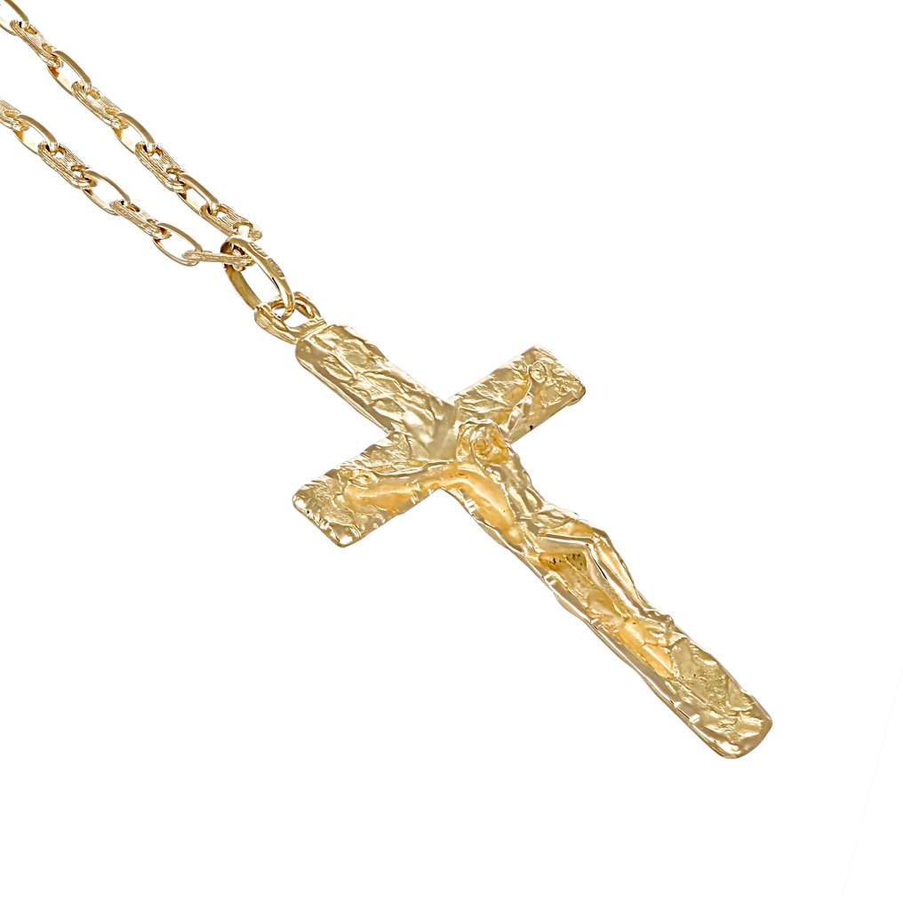 Collier avec pendentif - 18 carats Or jaune #1.0