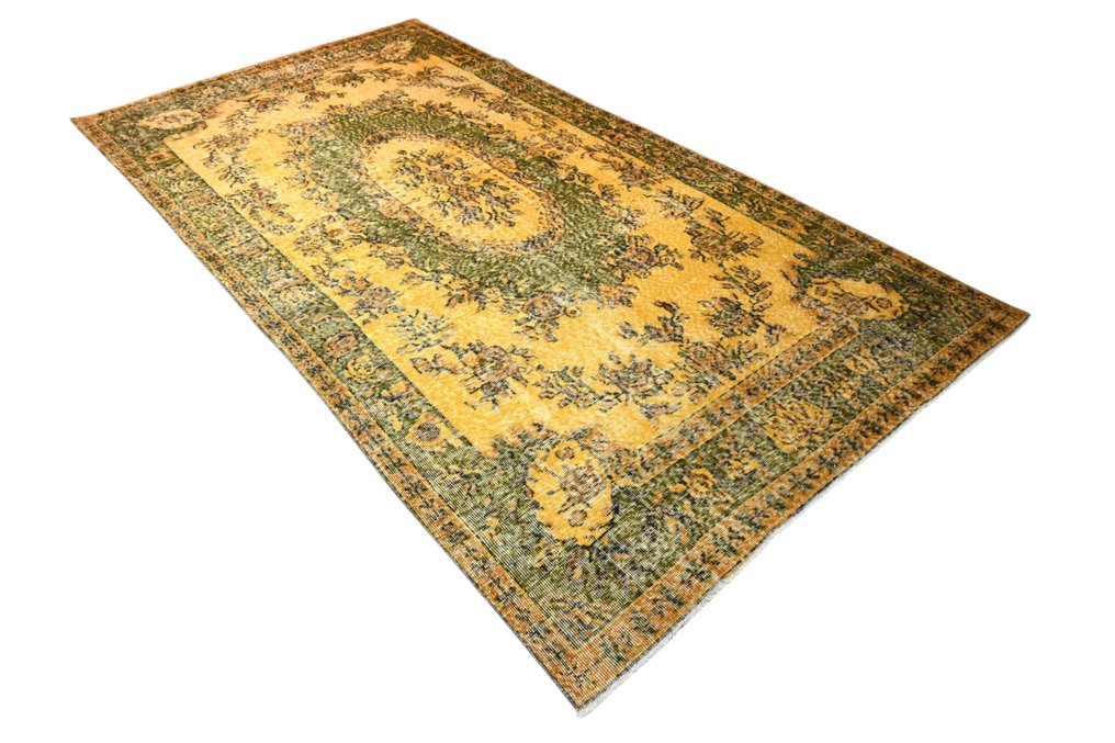 Grand jaune vintage - Tapis - 320 cm - 170 cm - avec certificat #3.2