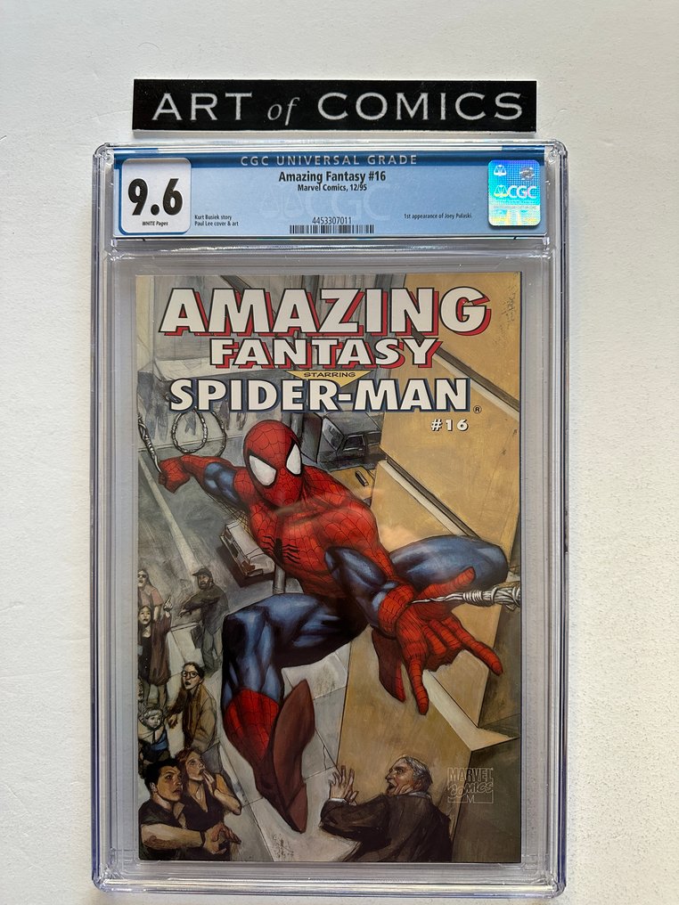 Amazing Fantasy #16 - CGC Graded 9.6 - 1 Graded comic - First edition -  1995 - auction online Catawiki