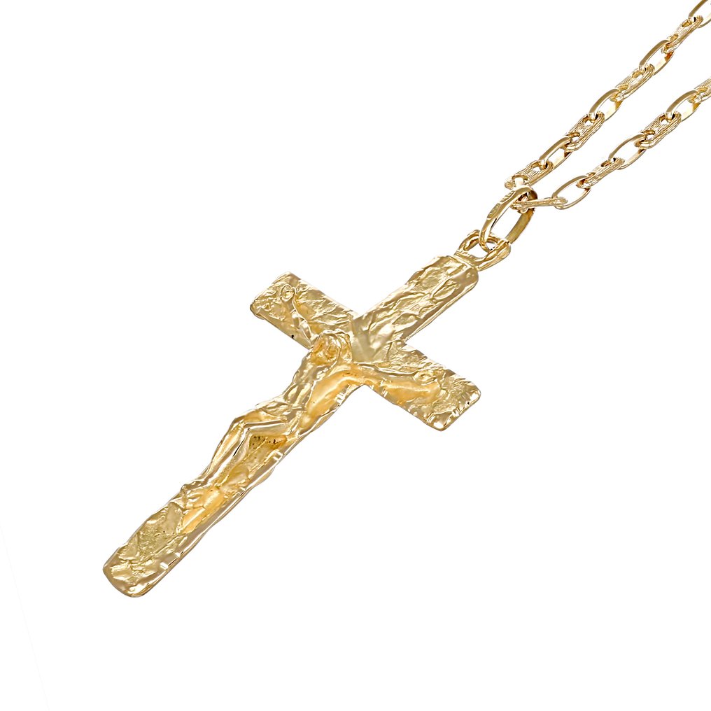 Collier avec pendentif - 18 carats Or jaune #2.1
