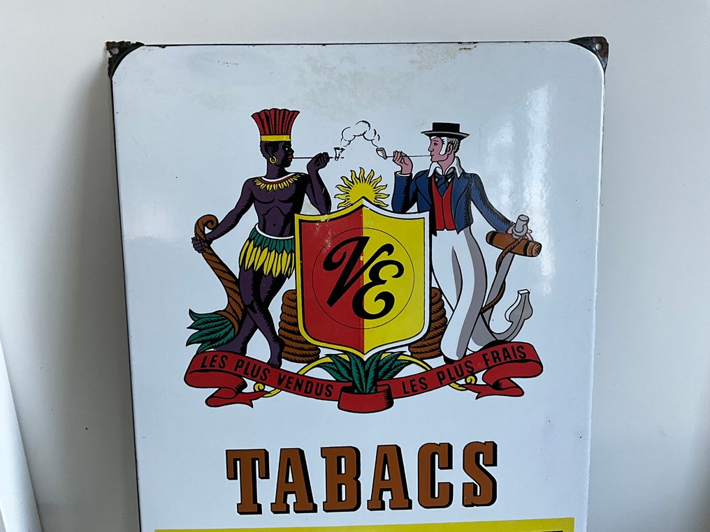 Emaillerie Belge - Vander Elst Tabak - Enseigne publicitaire - Émail #2.1