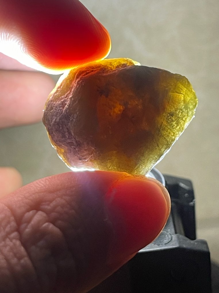 Ζαφείρι Καταπληκτικό κομμάτι! Πολύχρωμο ζαφείρι. 58 καράτια. Εξαγωνικό κομμάτι, 100%. - Ύψος: 28 mm - Πλάτος: 25 mm- 11.6 g #3.2