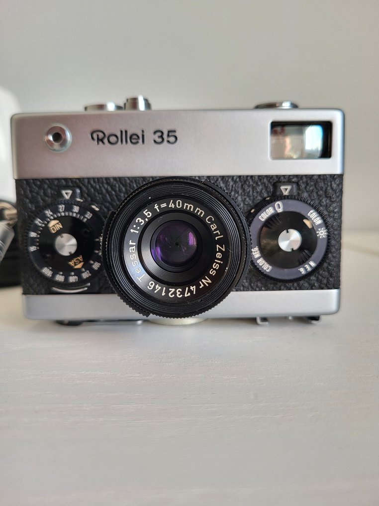 Rollei 35 early Made in Germany + case and strap | Cameră analogică #1.0