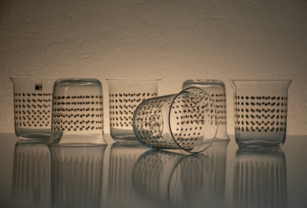 Carlo Moretti - Ribes Atelier - Whiskyglas (6) - Kostenloser Versand zu Weihnachten - Glas - Hand Made in Venedig #2.1