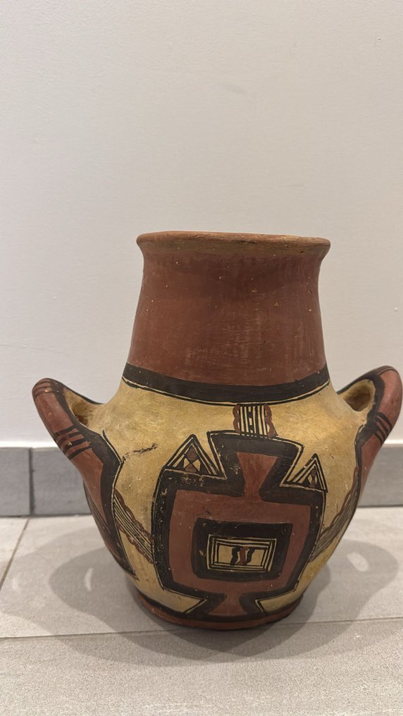 卡比尔锅 - 陶瓷 - 阿尔及利亚 - 20世纪上半叶 #1.0