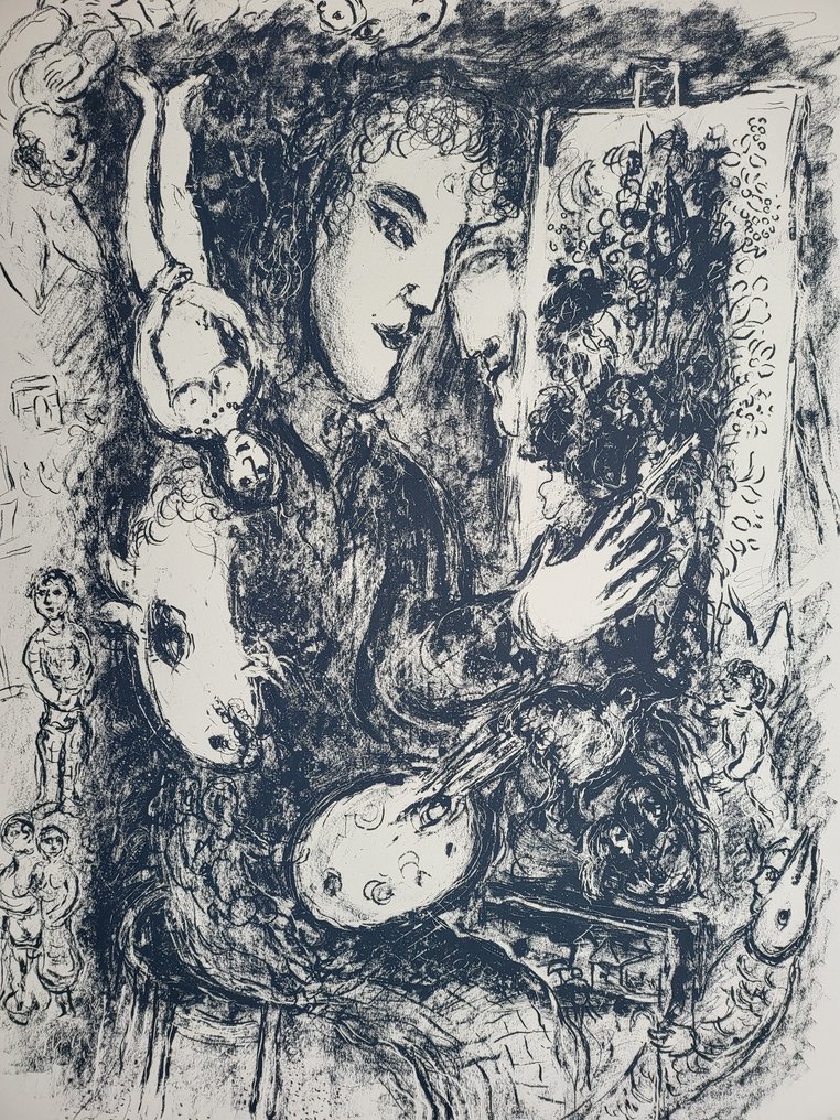 Marc Chagall (1887-1985) - L' inspiration #2.1
