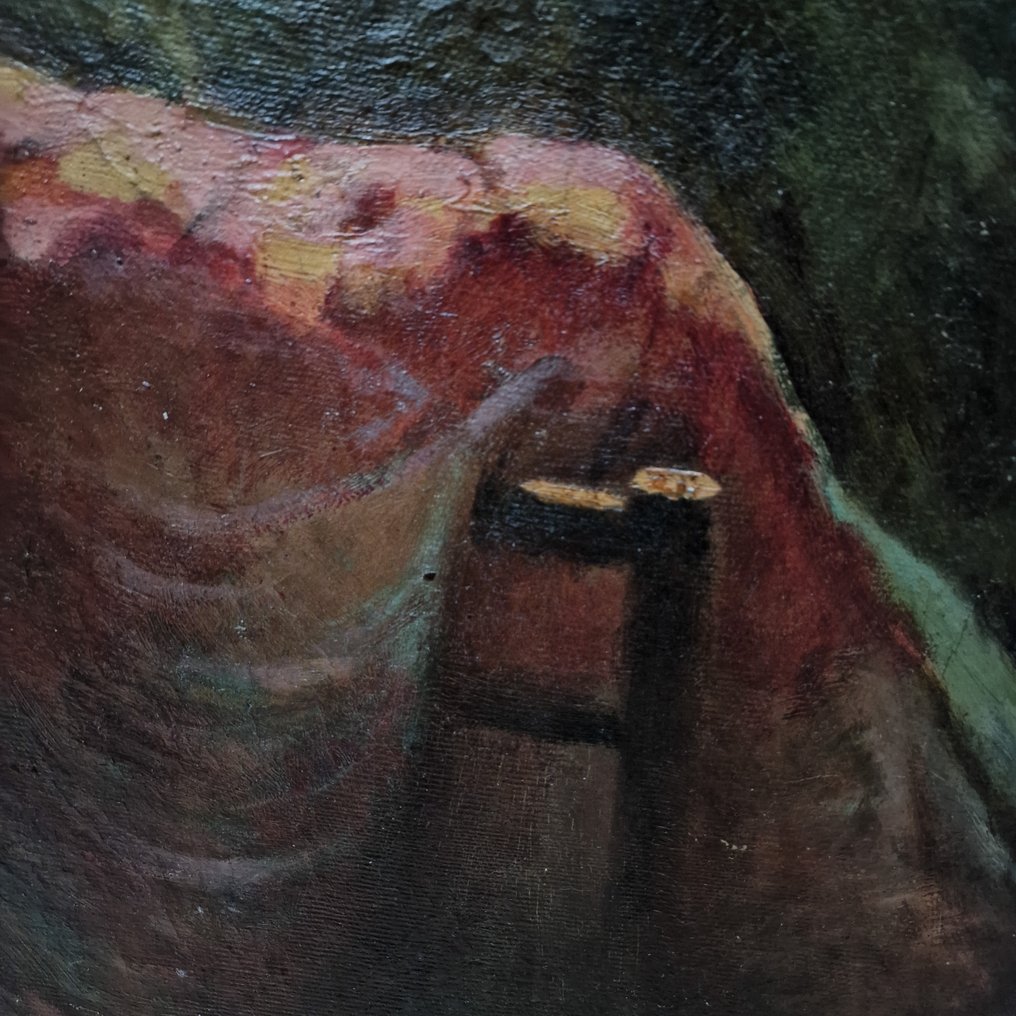 Manlio Ciani (1910-1990) - La filatrice #4.3