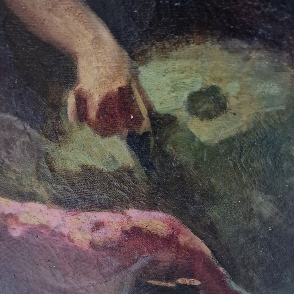 Manlio Ciani (1910-1990) - La filatrice #3.2