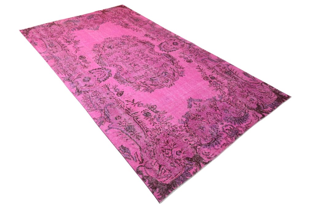 Pink vintage - Teppich - 285 cm - 155 cm - mit Zertifikat #3.2