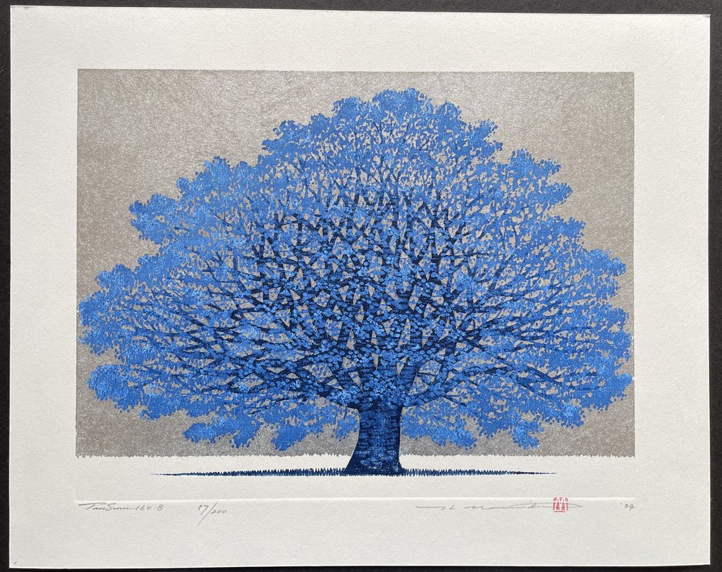 Tree Scene 160B - Hajime Namiki 並木一 (b 1947) - Japan - auction online  Catawiki