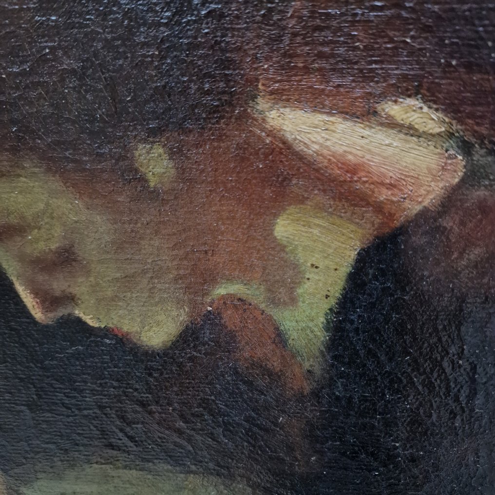 Manlio Ciani (1910-1990) - La filatrice #2.1