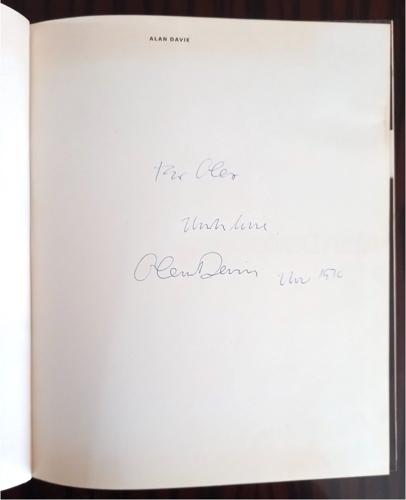 Signed, Alan Davie - Art Catalogue - 1967 #2.1