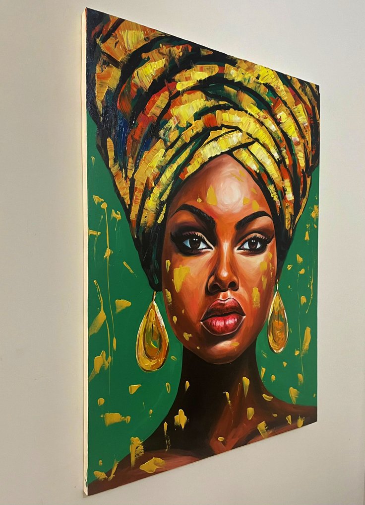 Jarol Rodriguez (XXI) - Afro - 100 x 70 cm #4.3