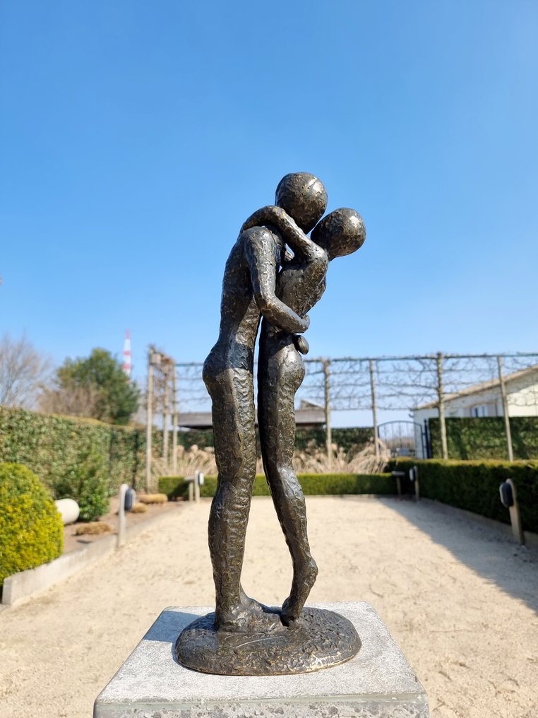 Rzeźba, Abstract koppel - 48 cm - Brązowy #1.0