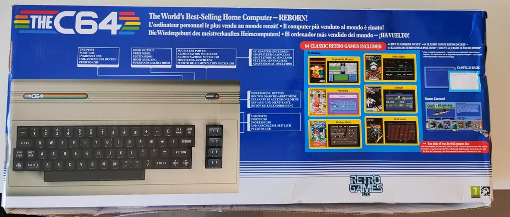The C64 Maxi - Commodore 64 / Vic 20 - Computer - In original box #2.1