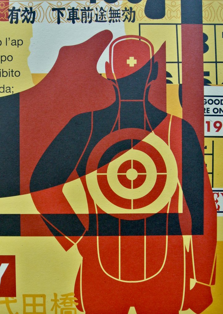 Shepard Fairey (OBEY) - OBEY Icon Collage - Signed Offset Lithograph - 2016 - Lata 2010–2019 #3.2