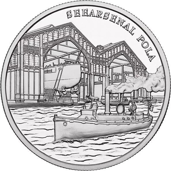 Oostenrijk. 20 Euro 2005 "Panzer Kreuzer SMS St.Georg" Proof  (Zonder minimumprijs) #2.1