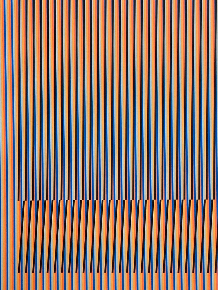 Carlos Cruz-Diez (1923-2019) - Induction chromatique - Orinoco 1 #2.1