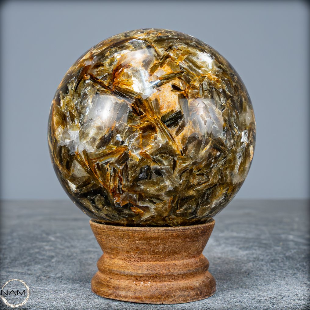 Ritka természeti első osztályú csillám Sphere, Brazília- 531.15 g #1.0