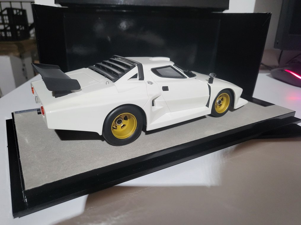 Tecnomodel 1:18 - 模型運動車 - Lancia Stratos Gr5 1976 plain body white - TM18-258E #2.1