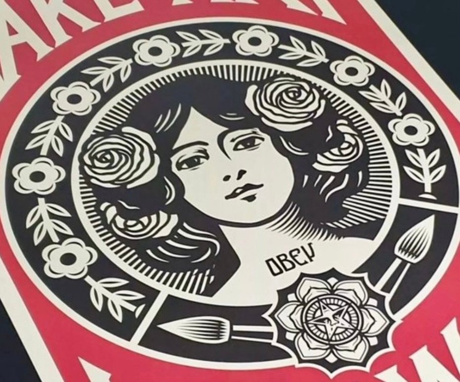 Shepard Fairey (OBEY) - Make Art Not War - Δεκαετία του 2000 #1.0