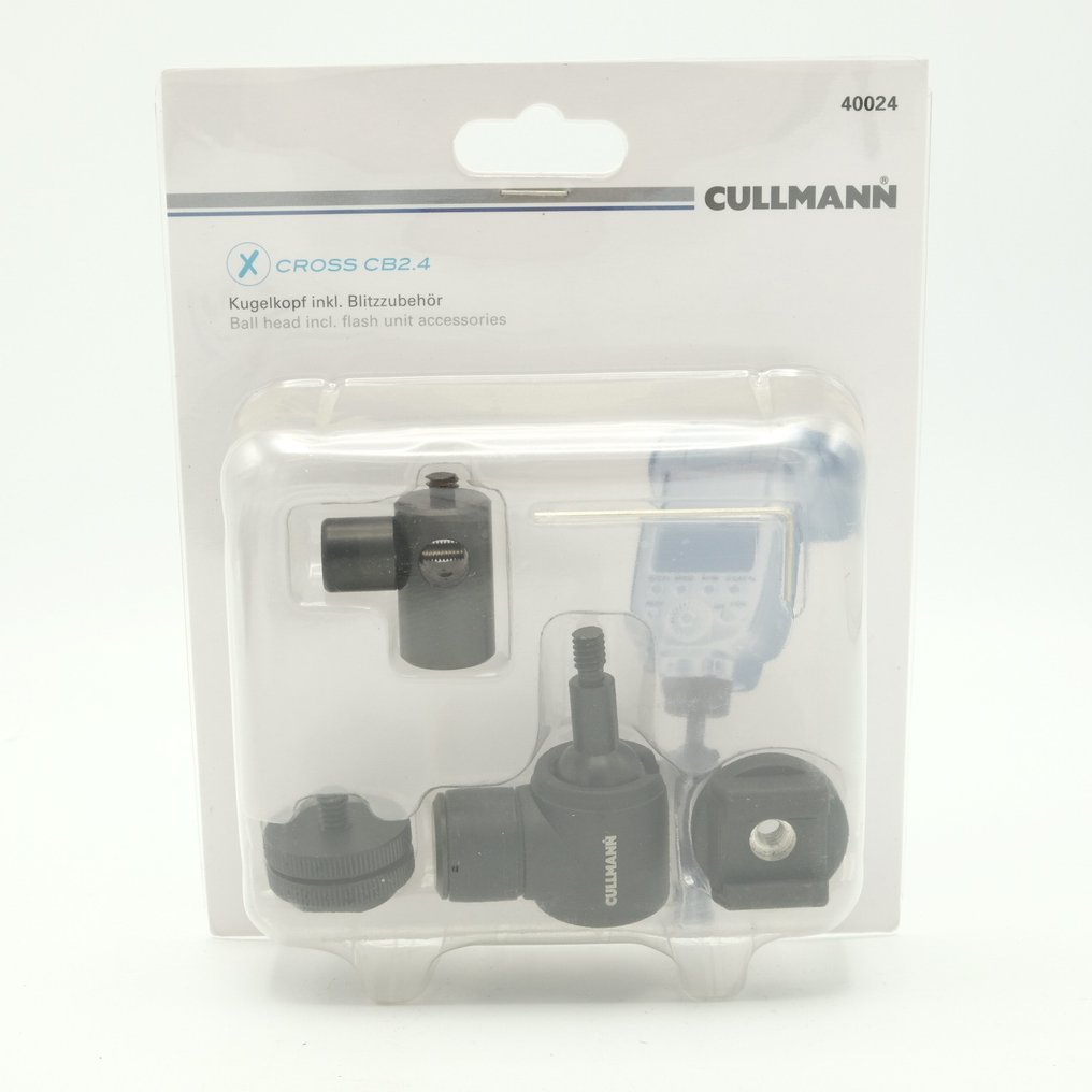 Cullmann Cross CB2.4 Balhoofd met Flits Accessoires (5 stuks) (8104) Tripod #1.0