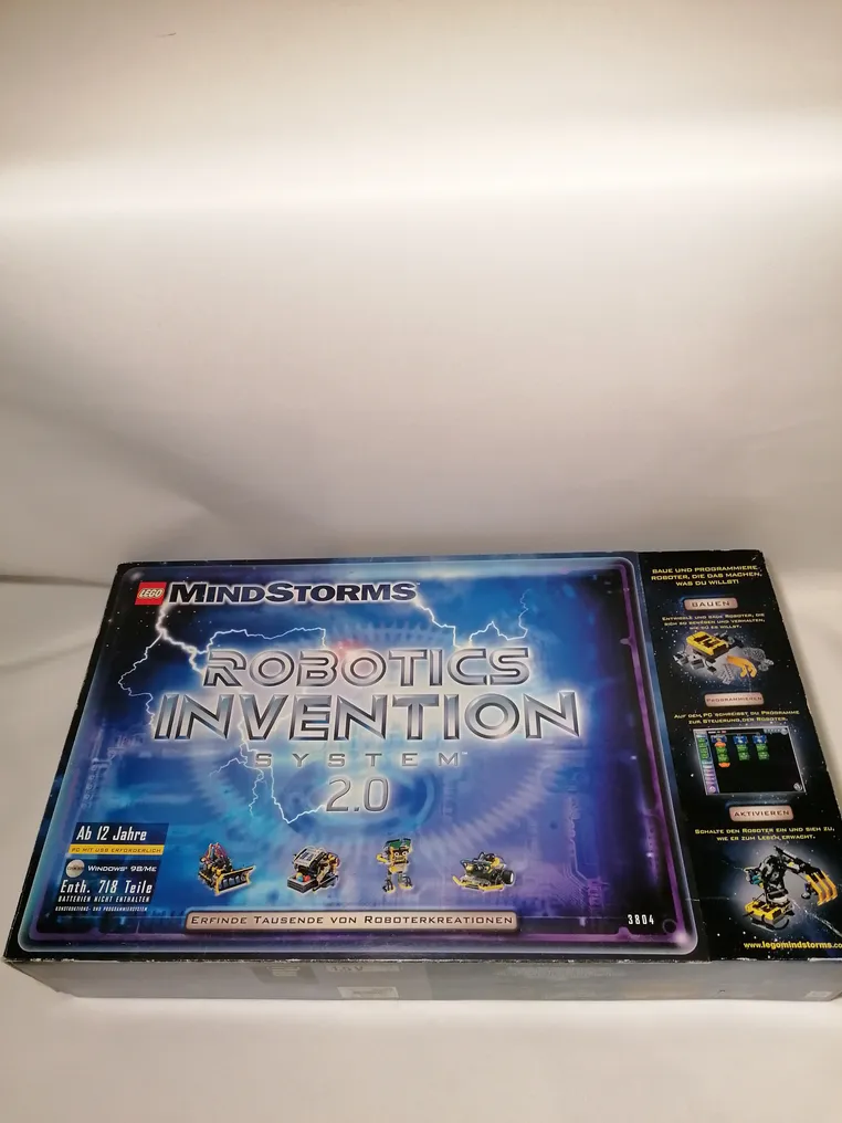 LEGO - Mindstorms - 3804 - Robotics Invention System, Version 2.0 met doos uit 2001! #3.2