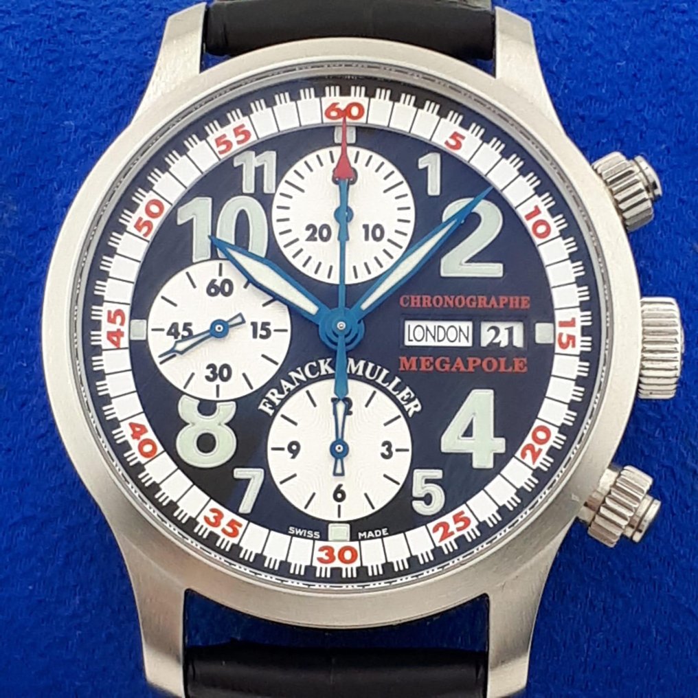 Franck Muller - Transamerica Megapole Chronograph Automatic World Time (14 Cities) 250 Pieces Limited - Megapole - Herre - 2010-2020  #1.0
