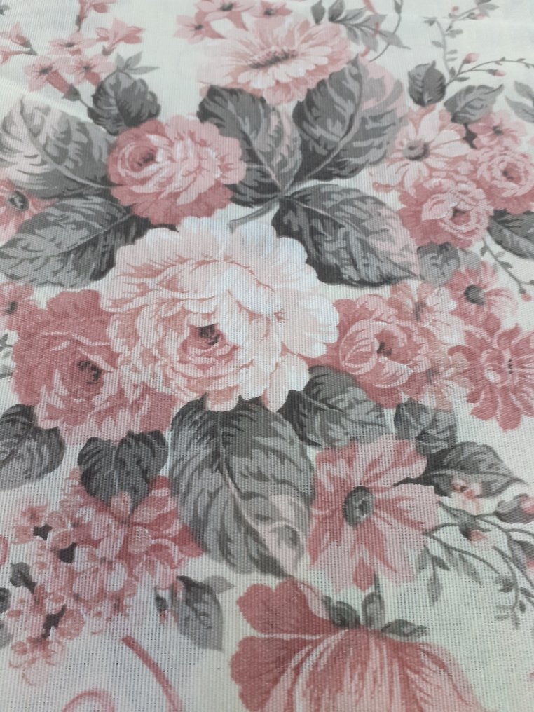 Ύφασμα ταπετσαρίας  - 5 m - 1.4 m - COTONE SANDERSON ROSA #2.1