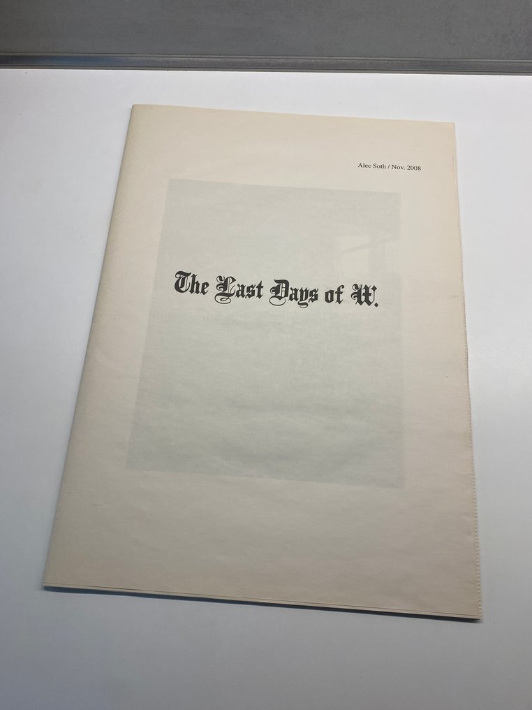 Alec Soth - The Last Days of W - 2008 #2.1