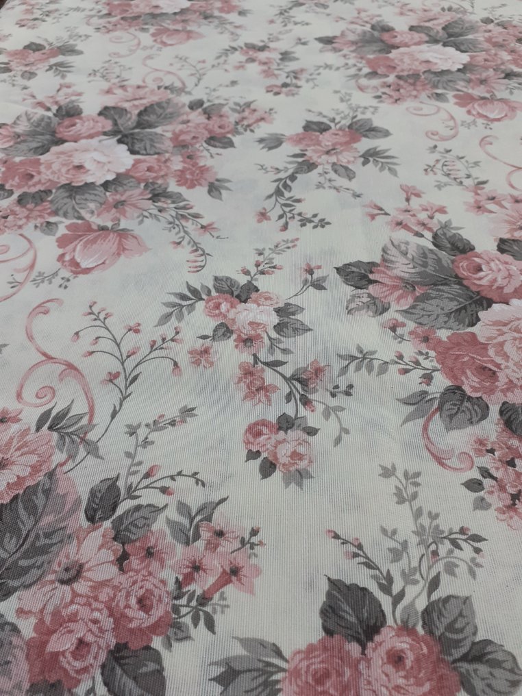 Ύφασμα ταπετσαρίας  - 5 m - 1.4 m - COTONE SANDERSON ROSA #1.0