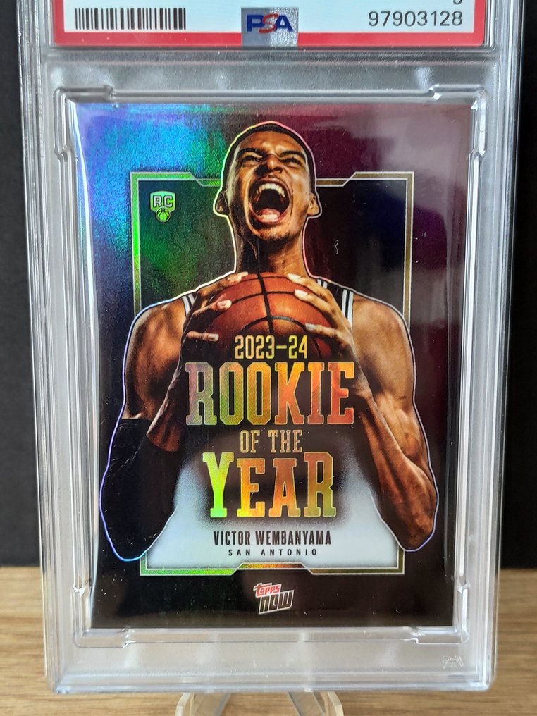 2023 Topps Victor Wembanyama #VW6 Rookie Of the Year - PSA 9 Graded card #2.1